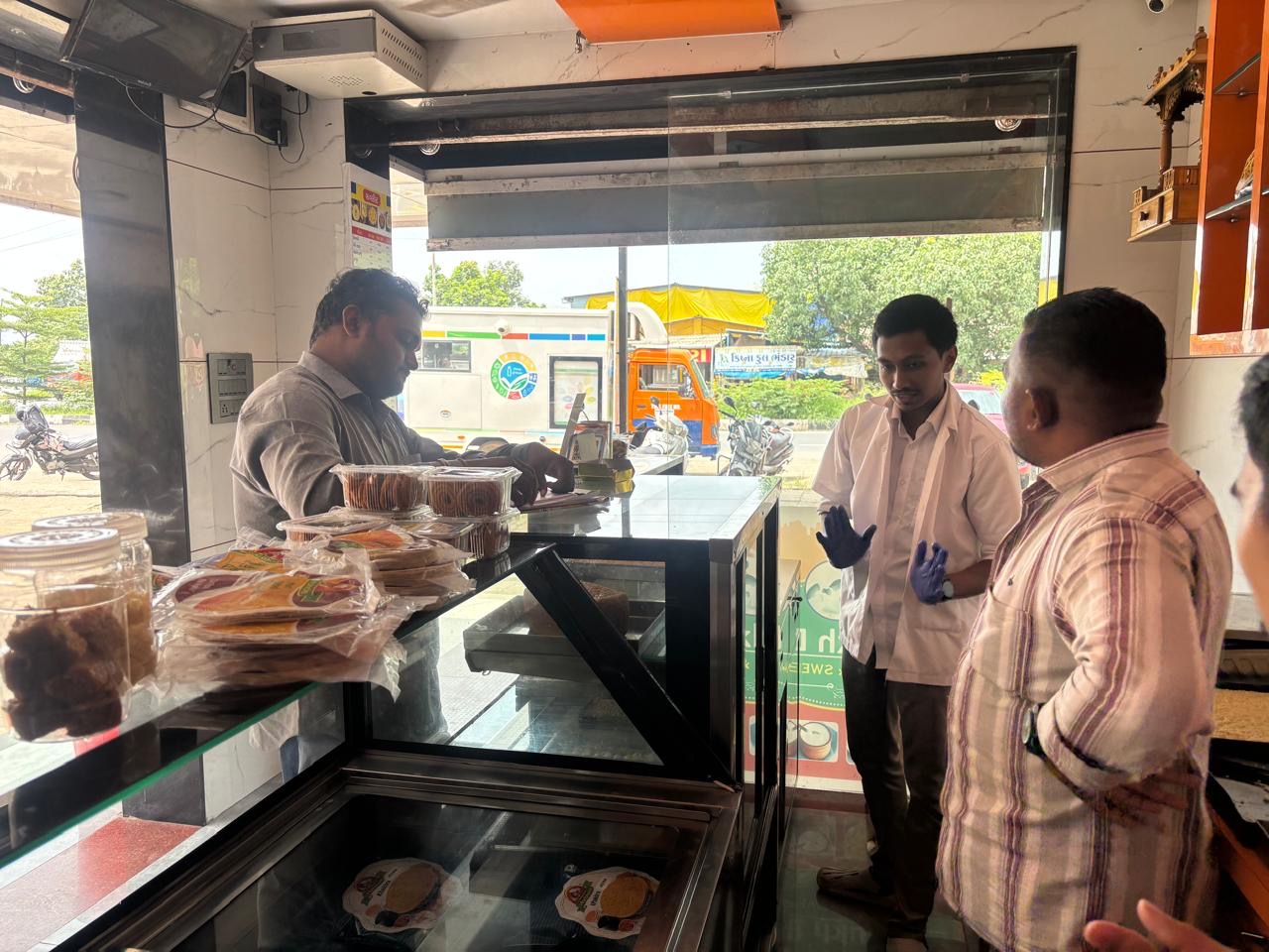 Food safety department inspects hotels, restaurants and sweet shops in Navsari